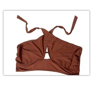 Burnt Orange Bikini Top 4X